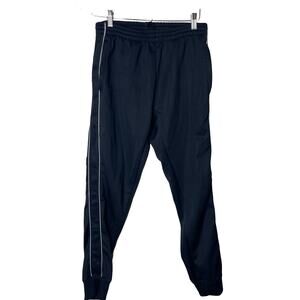 Maison Kitsune Blck jogger track pants sz M